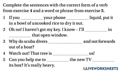 Unit 3.1 Verbs + prepositions
