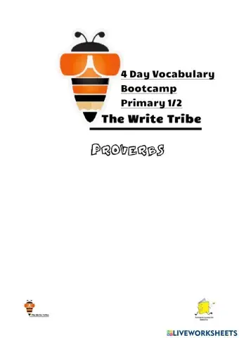 P1-2 day 1 proverbs part 2