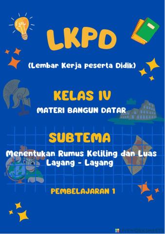 LKPD Matematika Bangun Datar
