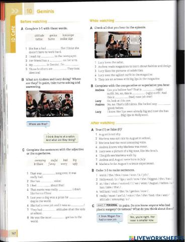 Unit 10 workbook  english id