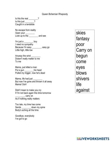 Queen Bohemian Rhapsody