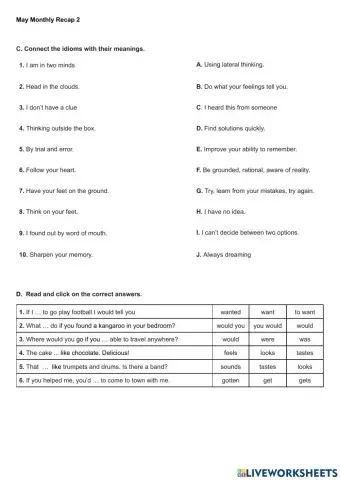 Monthly Recap Mock 3 May p.2