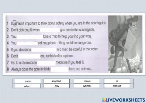 English cefr year 6 workbook page 7