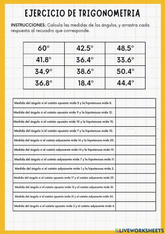 Funciones trigonométricas