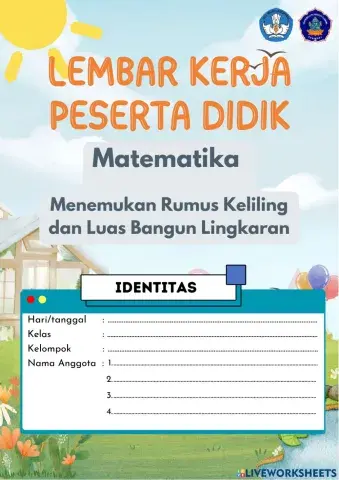 Mencari Rumus Keliling dan Luas Lingkaran