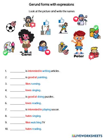 Gerunds with expression - Big English 5 Unit 1