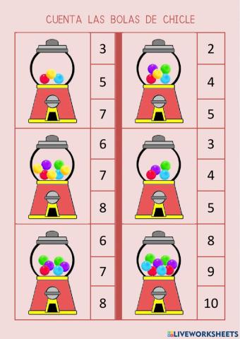 Los números hasta el 10