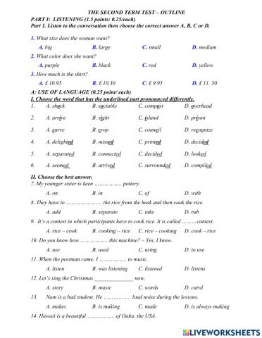 De cuong on tap anh 8