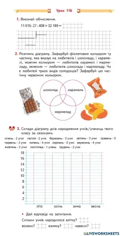 Урок 116 Діаграми