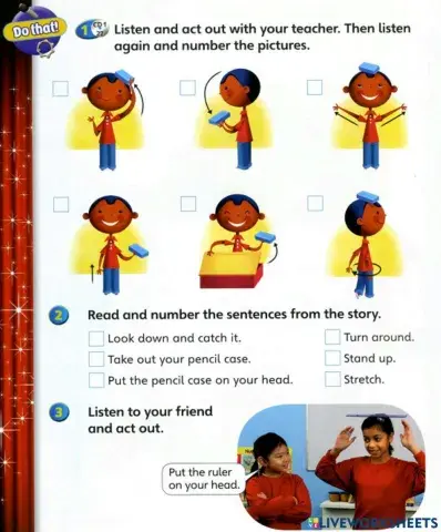 Super Minds 1 Actions