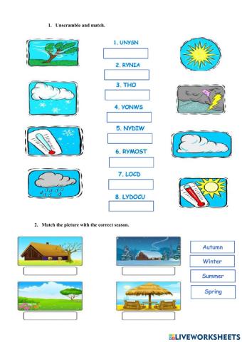 Weather and clothesw