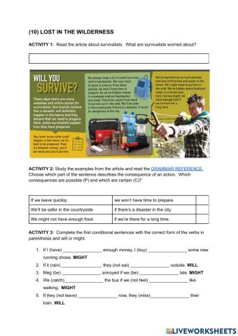 Lost in the wilderness