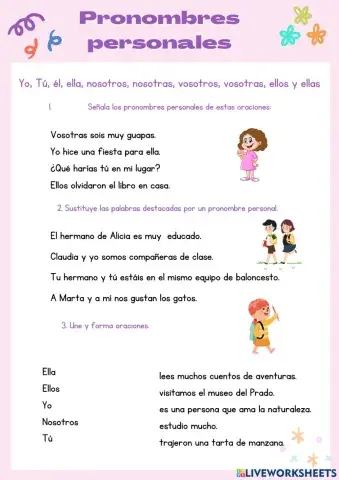 Pronombres personales