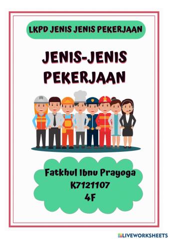 Lkpd jenis jenis pekerjaan