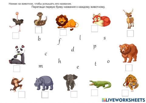Initial Sound Phonics