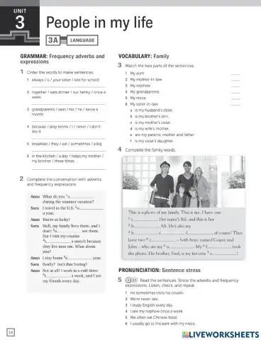 Hw - frequency adverbs