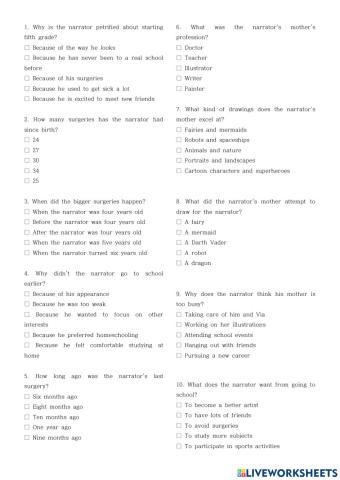 Why I didn't go to school