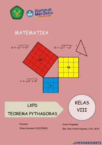 Belajar Teorema Pythagoras