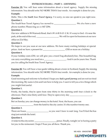 EE6-Part1-Listening-Ex19-20-S