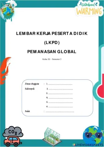 LKPD Pemanasan Global