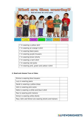 What are you wearing?