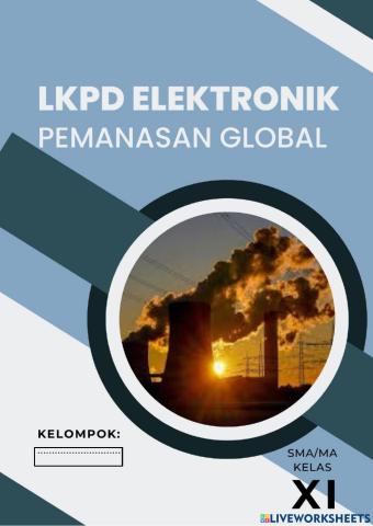 LKPD Elektronik Pemanasan Global Bagian Pengantar