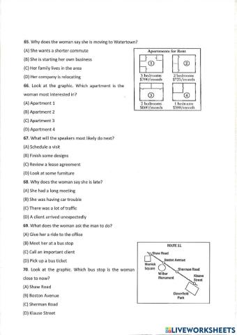 Unit 8 - practice - toeic c