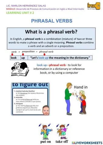 Two Part Verbs