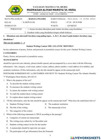 Pat x genap 2022-2023