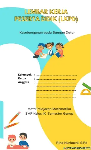 Lkpd kesebangunan dua bangun datar