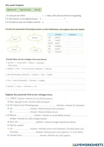 Können (Beste Freunde)