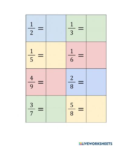 Fraction and decimal