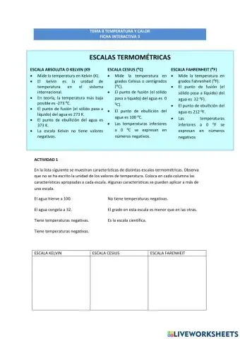 Tema 8 temperatura y calor, actividad de evaluación 3