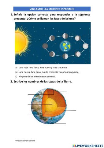 Vigilamos las misiones espaciales