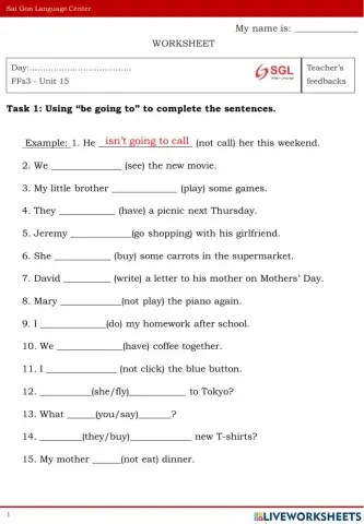Lotus ffs3 unit 15 14.06