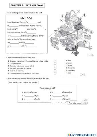 Go getter 2 mini test unit 2