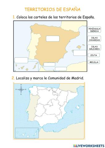 Territorios de España