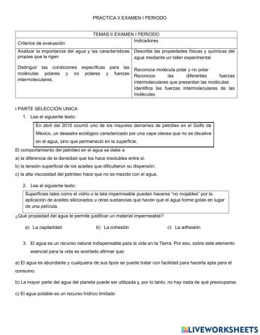 Practica II Examen I Periodo