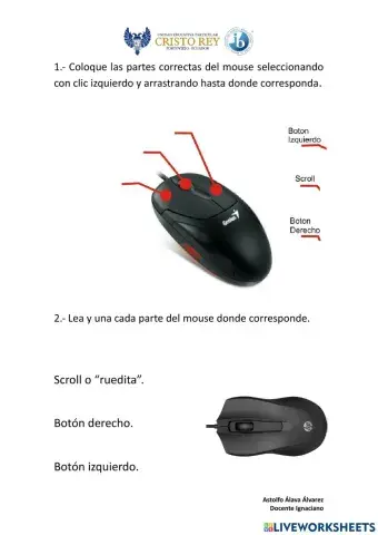 Clics del mouse