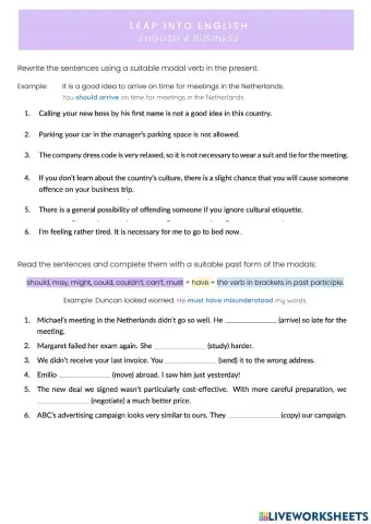 Modals of speculation