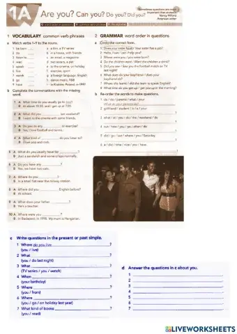 1A Workbook
