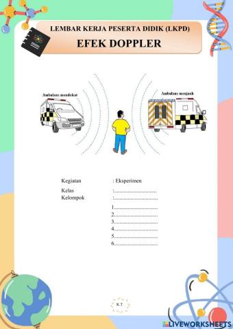 Lembar Kerja Peserta Didik Efek Doppler
