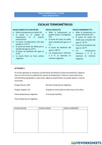 Tema 8 temperatura y calor, actividad de evaluación 3