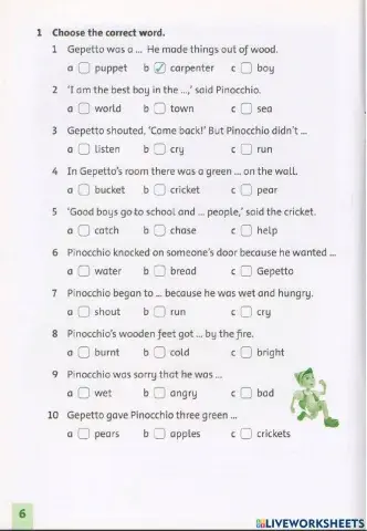 Pinocchio Chapter 1-2