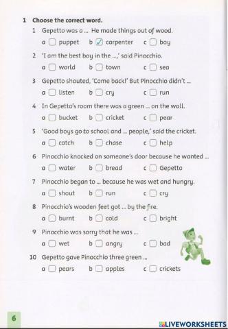 Pinocchio Chapter 1-2