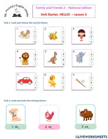 Ms. Phuong-FF2- Unit Starter -Lesspn 5