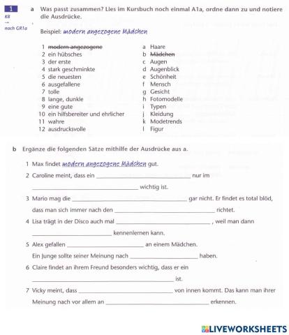 Ausblick L4 Adjektivdeklination