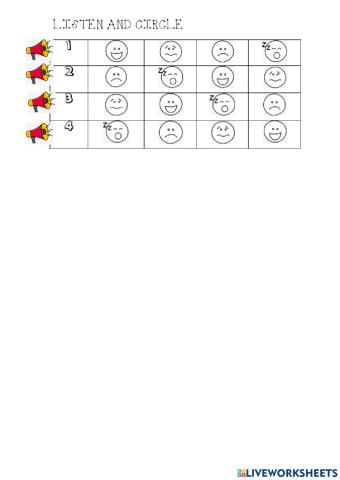 How are you? Listen and tick