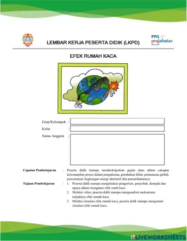 LKPD - Efek Rumah Kaca