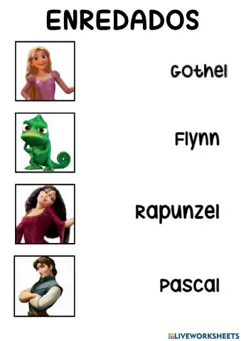 Enredados personajes